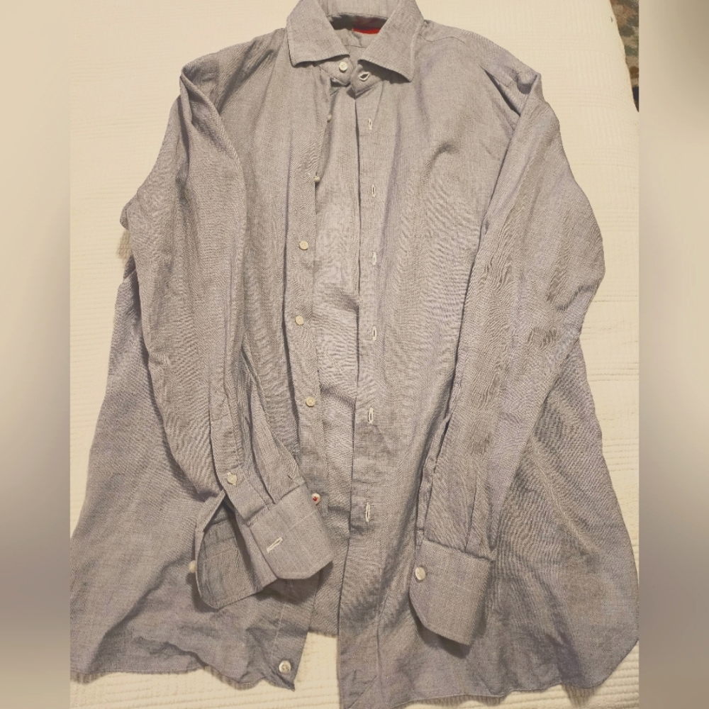 Isaia Light Purple Long Sleeve
